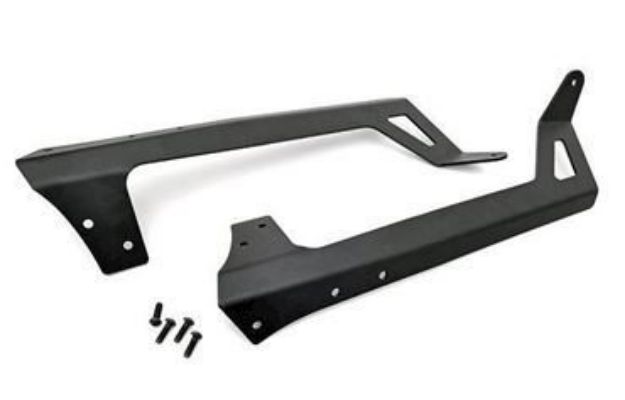 Jeep Wrangler TJ (97-06) Upper Windshield Mount. 50" light bar bracket for jeeps. light bars for jeeps
