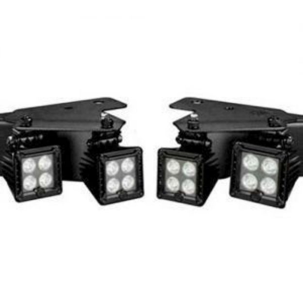 SVT Raptor Fog Light Mounting Bracket Ford F150 2010-2014. fog light led light pod replacement brackets