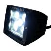 Extreme Stealth Dual Row Spot Beam 3" LED Light Pod Lights On
