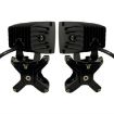 Back of Universal 2.5"-3" X Tube Clamp with 3" LED Light Pod