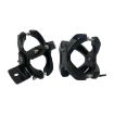 Pair of LED Light Pod Tube Clamps - Universal Bracket for 2.5" to 3" Tubing