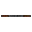 25" X6S Slim Amber/White 120W LED Light Bar & Harness