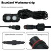 Dual LED Rock Light Kit - RGB 6 Pack