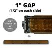 Lens Cover for LED Light Bars (Multiple Colors Available) gap picture