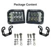 Side Shooter LED Light Pods (Pair)-package content