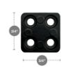 Stackerz Connector and Screw Pack - dimensions