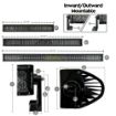 40" Extreme Series Dual Row Combo RGB Light Bar - Dimensions