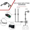 2-way splitter diagram