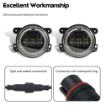4" RGB LED Fog Light Kit with Adapters