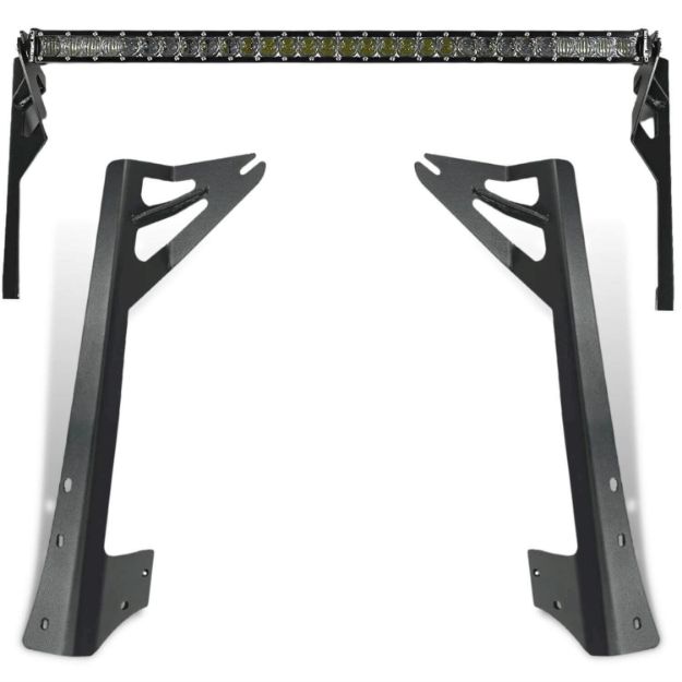 Jeep Wrangler JK (07-15) Upper Windshield Mount [Pair]