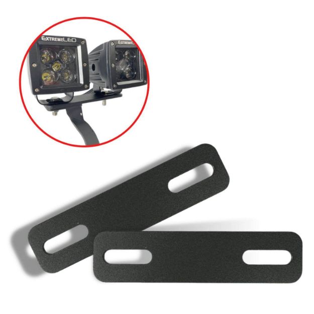 Ditch Lights Extension Brackets - Add 2 pods to each side (4 pods total)