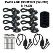 LED Rock Lights (White/8 Pack)