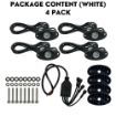 LED Rock Lights (White/4 Pack)