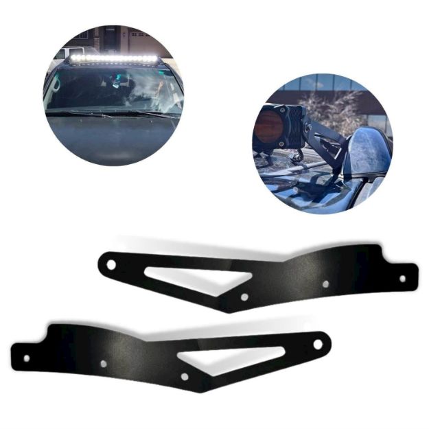 40" LED Curved Light Bar Mount for Toyota 2005-2014 Tacoma Roof Rack