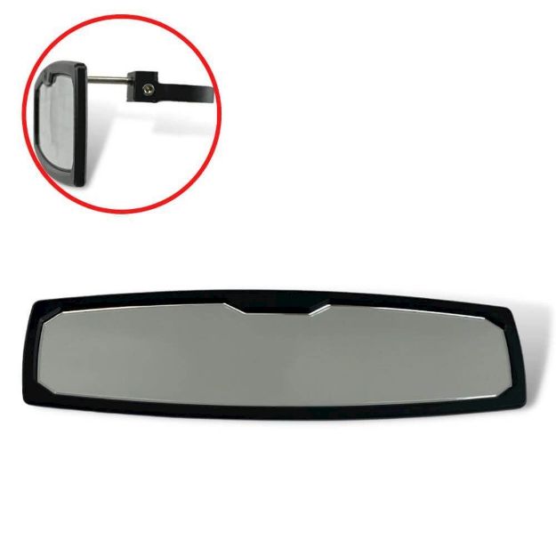12" Center Rear View Mirror for Golf Carts and ATV's