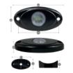 Bright White LED Rock Light Dimensions