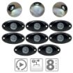 LED Rock Lights (White/8 Pack)