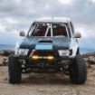 22" X6 Amber/White 120W Combo Beam LED Light Bar & Harness Kit