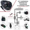 Light Switch and Power Wiring Kit With One Connection - Wiring Diagram