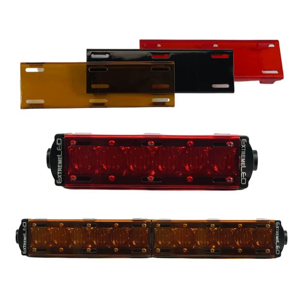 6" Lens Covers for Single Row LED Light Bars