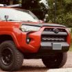 Toyota 4Runner 5th Gen (2010-2018) Hidden Grille LED Light Bar Package - Orange	