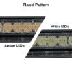 flood lights on Commercial bar lighting LED Amber and White Interior Warning Lights 
