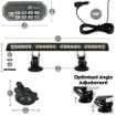 What size is a Commercial bar lighting LED Amber and White Interior Warning Lights