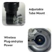 mounting aAmber Beacon Strobe Light/Bolt Compact DIN pole warning beacon for forklifts and equipment