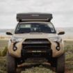 Toyota 4runner Extreme stackerz on a ditch light bracket