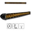 20" Extreme Single Row 150W Amber Combo Beam LED Light Bar - Hero