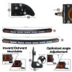 38" Curved X6 Amber/White 210W Combo Beam LED Light Bar & Harness Kit