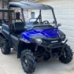 Side Shooter LED Light Pods on a honda UTV