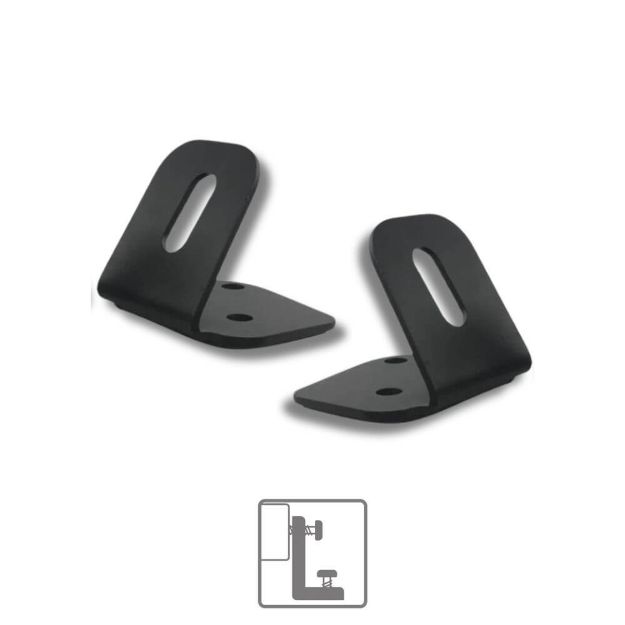 	Jeep Wrangler JK (07-15) Lower Windshield Mount [Pair]