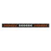 20" X6S Slim Amber/White 90W LED Light Bar & Harness