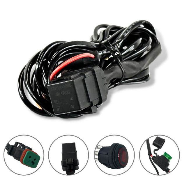 Picture of Waterproof Harness to Control 1 Light (DT)