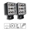 Extreme LED 4" Infrared Hybrid LED Light Pod pair and harness