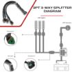 3PT 3-way splitter diagram