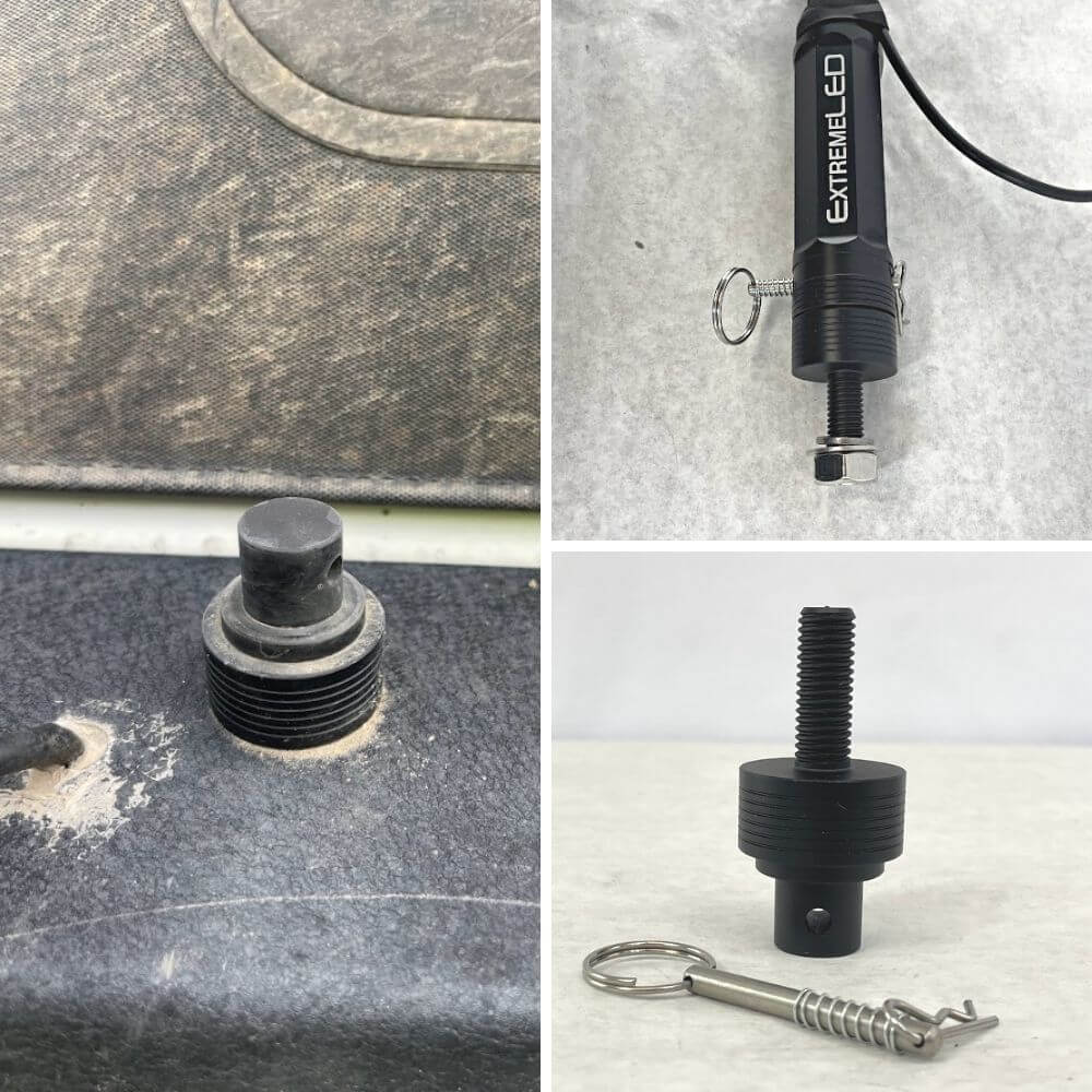 mounting brackets for led whip lights