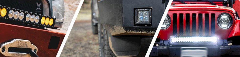 LED Light Bars and Pods