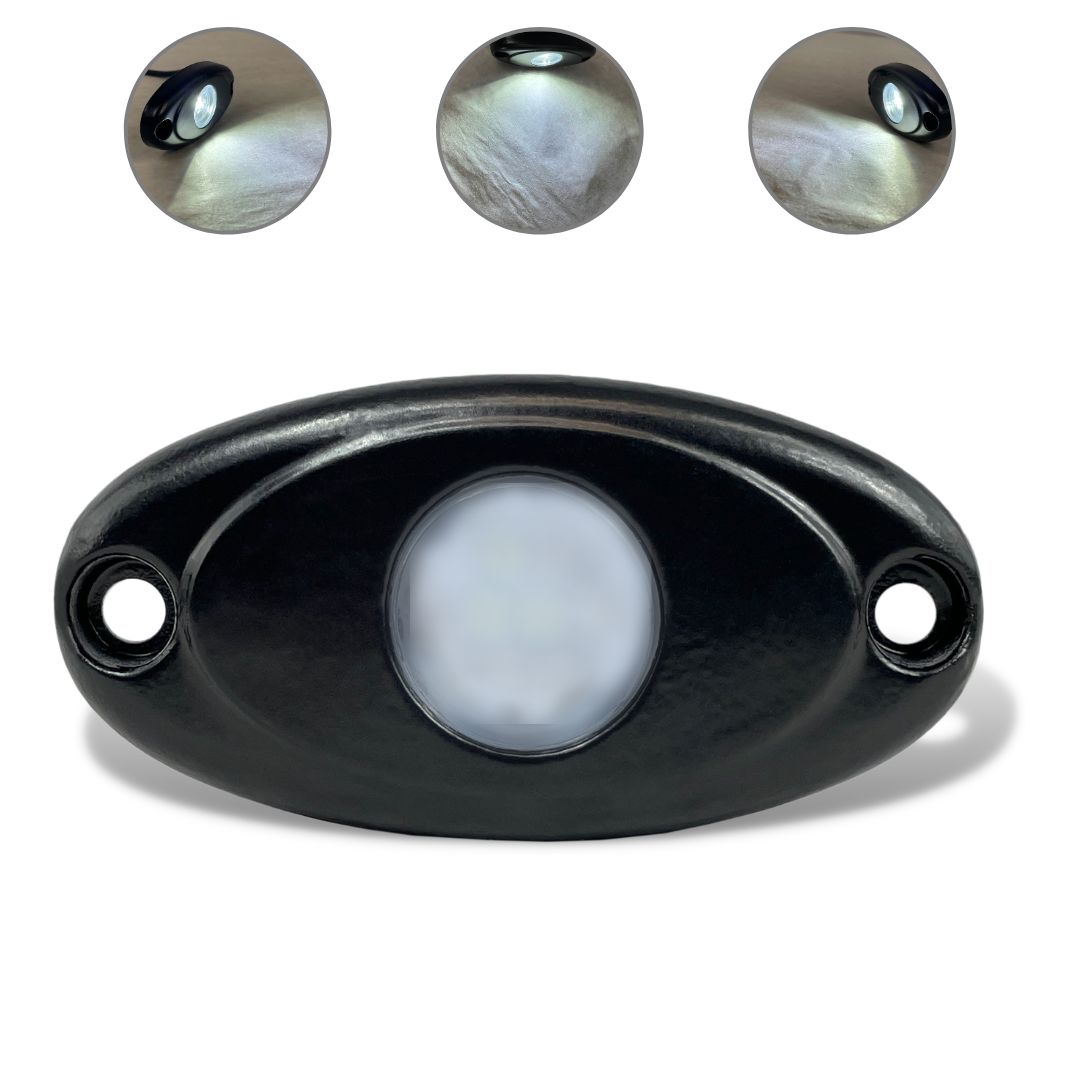 White LED Rock Lights