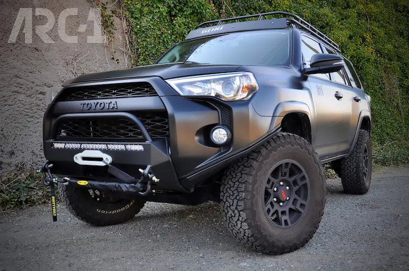Extreme led light bar 30 inch on toyota