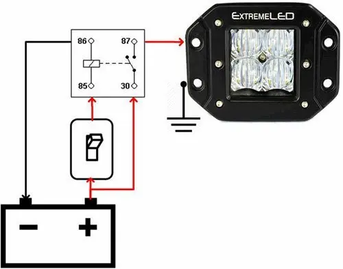 relay wiring diagram explained
