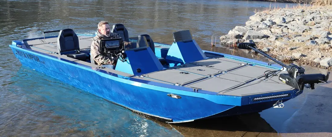 River Raptor Jet Boats with Extreme LED lights