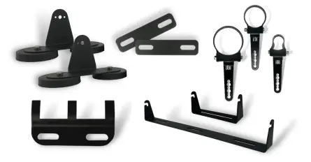 Extreme led universal mounting brackets