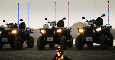 Extreme LED rgb whip lights